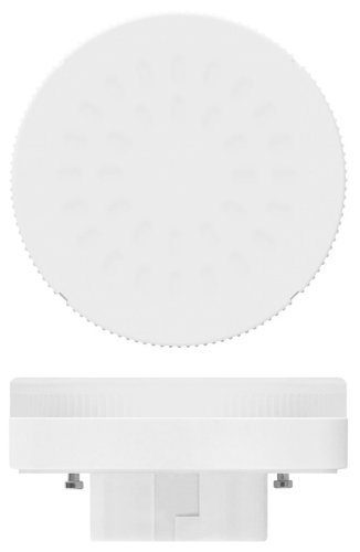 Лампа светодиодная Uniel Таблетка GX53 220В 6Вт 470Лм 4000К 75х24мм фото Лампа светодиодная Uniel Таблетка GX53 220В 6Вт 470Лм 4000К 75х24мм картинка